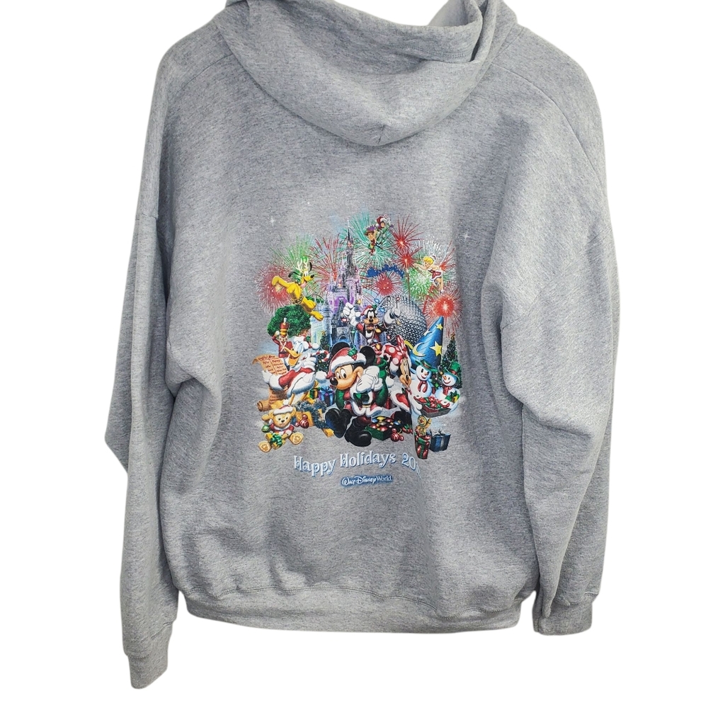 Walt Disney World Disney Parks Holiday 2013 Hoodie Size XLarge